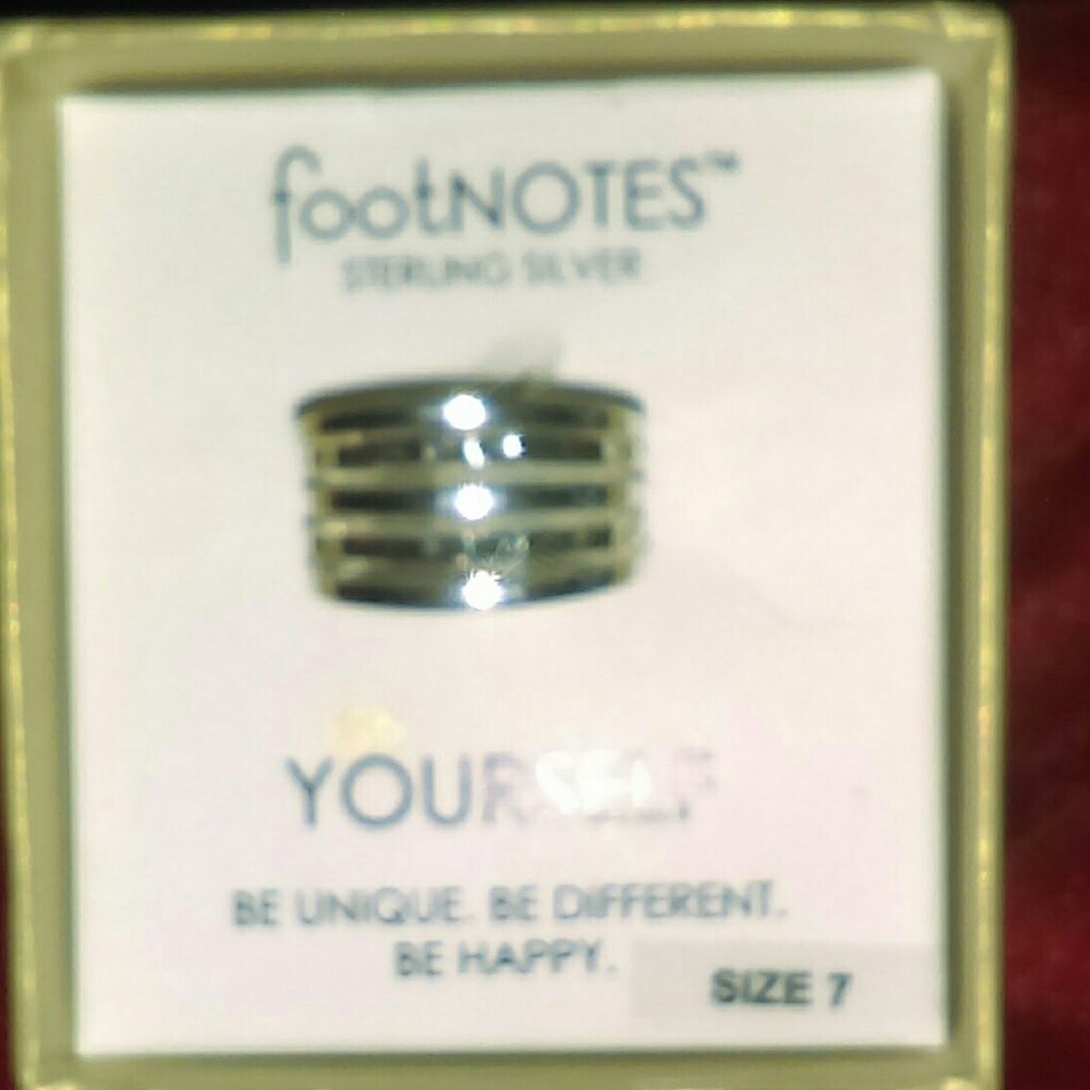 NWTS SILVER RING - Picture 3 of 6